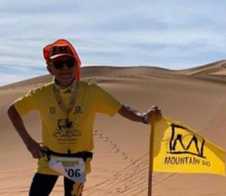 Mountain Do Deserto do Sahara 2019